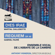 Concert à l’Abbaye de la Cambre – novembre 2016