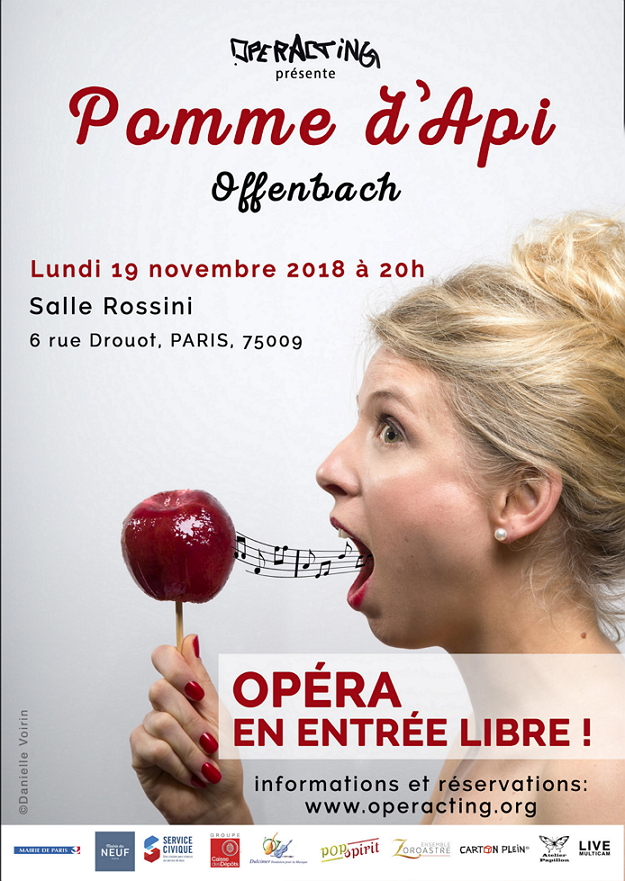 Pomme d’Api d’Offenbach à Paris IX – novembre 2018