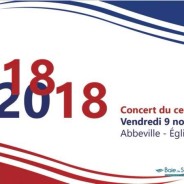 Concert à Abbeville – commémoration de la Grande Guerre – novembre 2018