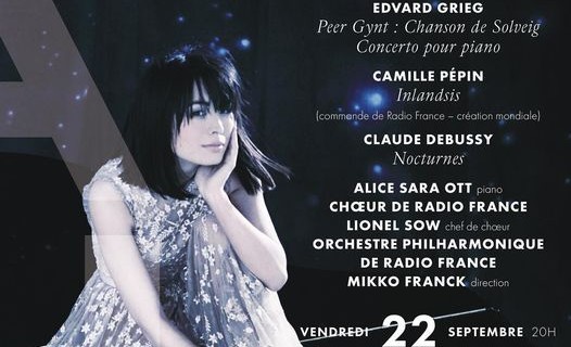 Nocturnes de Debussy – Auditorium de Radio France – septembre 2023
